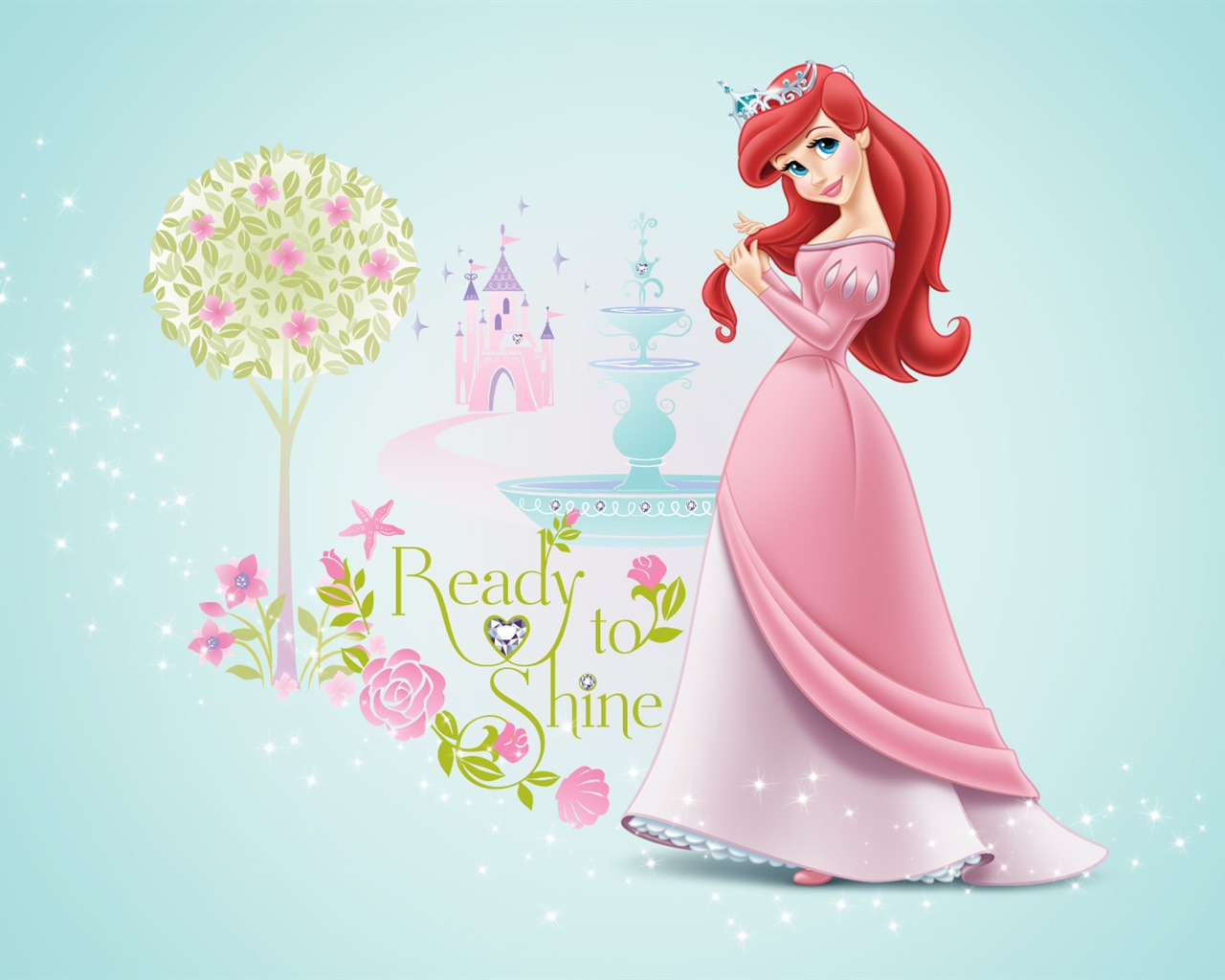 Princess Disney cartoon wallpaper (3) #3 - 1280x1024