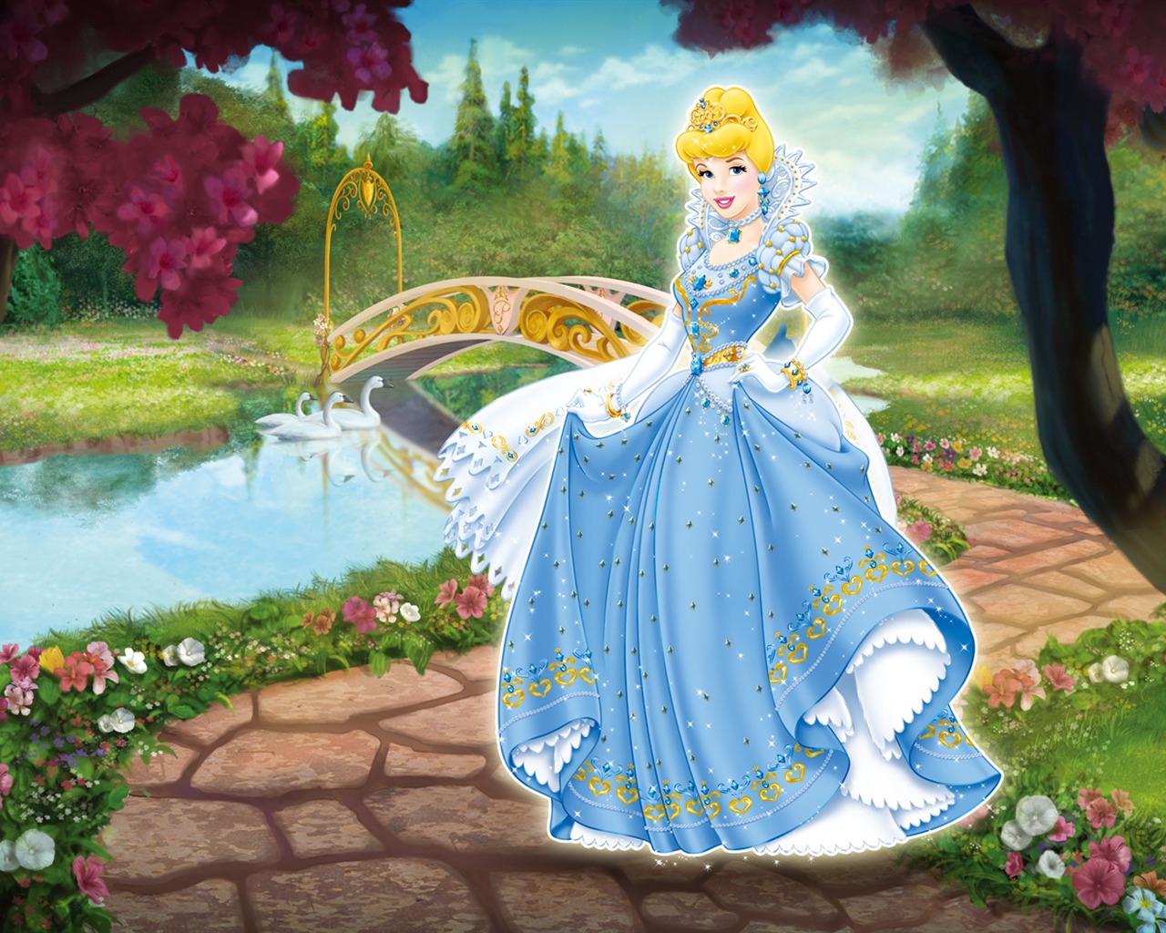 Princezna Disney karikatury tapety (3) #6 - 1280x1024