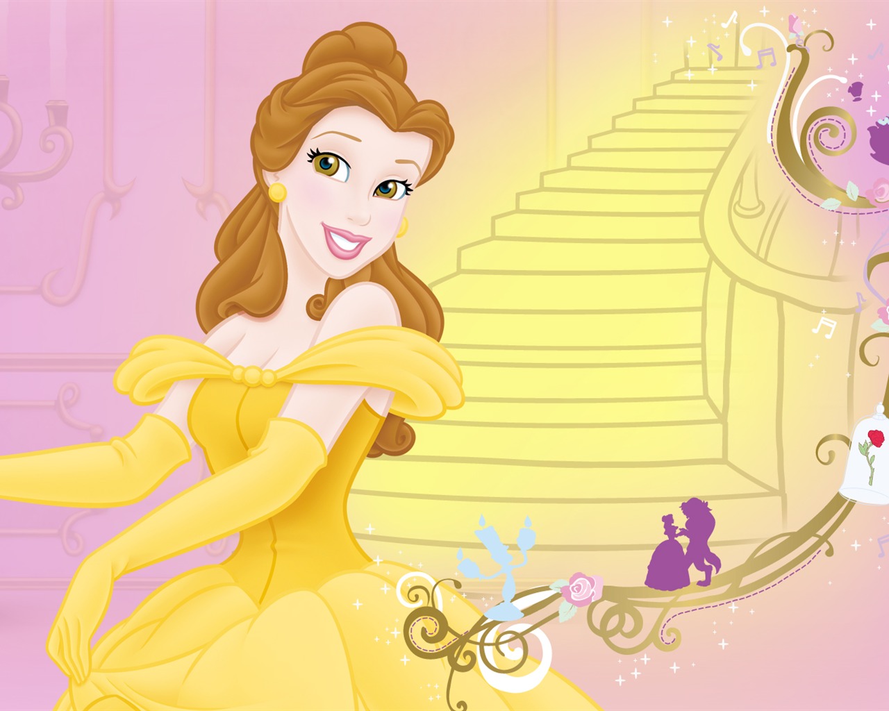 Fond d'écran dessin animé de Disney Princess (3) #12 - 1280x1024