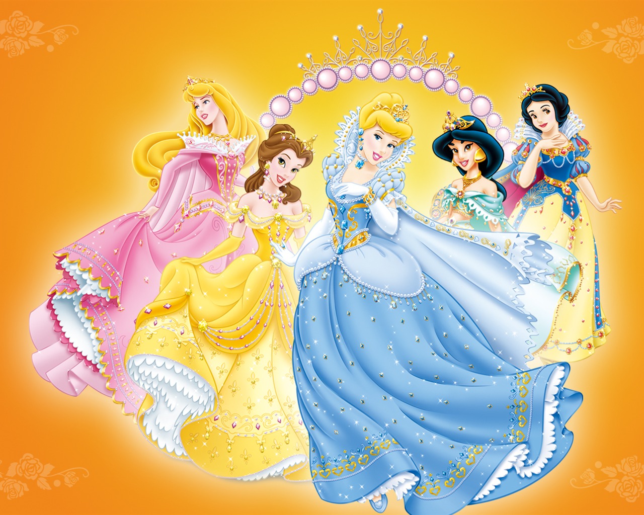 Princess Disney cartoon wallpaper (3) #17 - 1280x1024