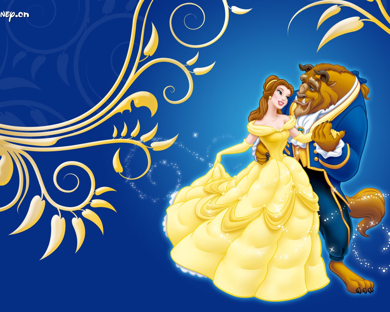 Princesa Disney de dibujos animados fondos de escritorio (4) #3 - 1280x1024