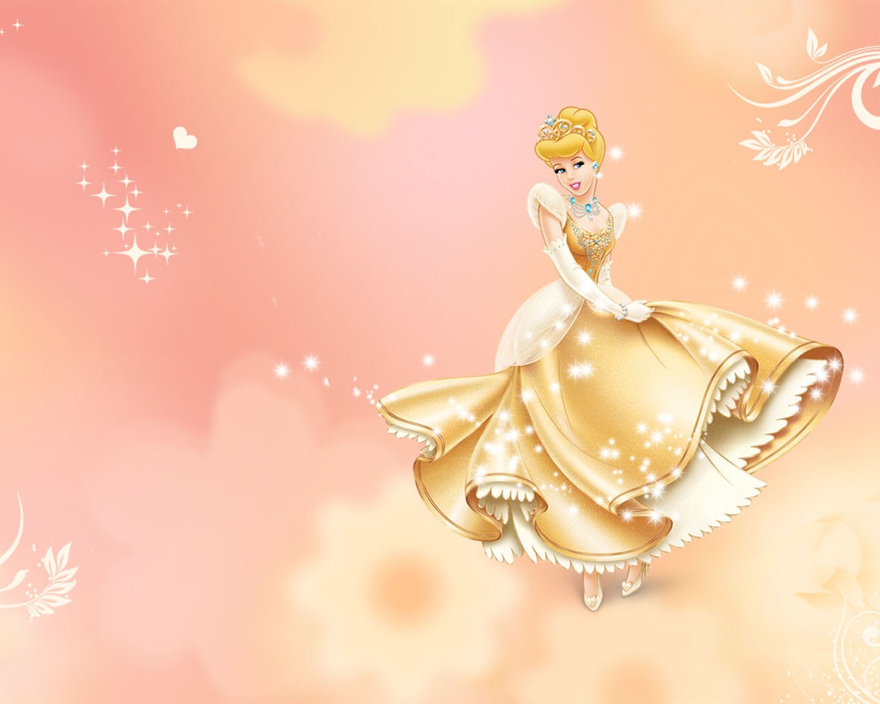 Princesa Disney de dibujos animados fondos de escritorio (4) #5 - 1280x1024