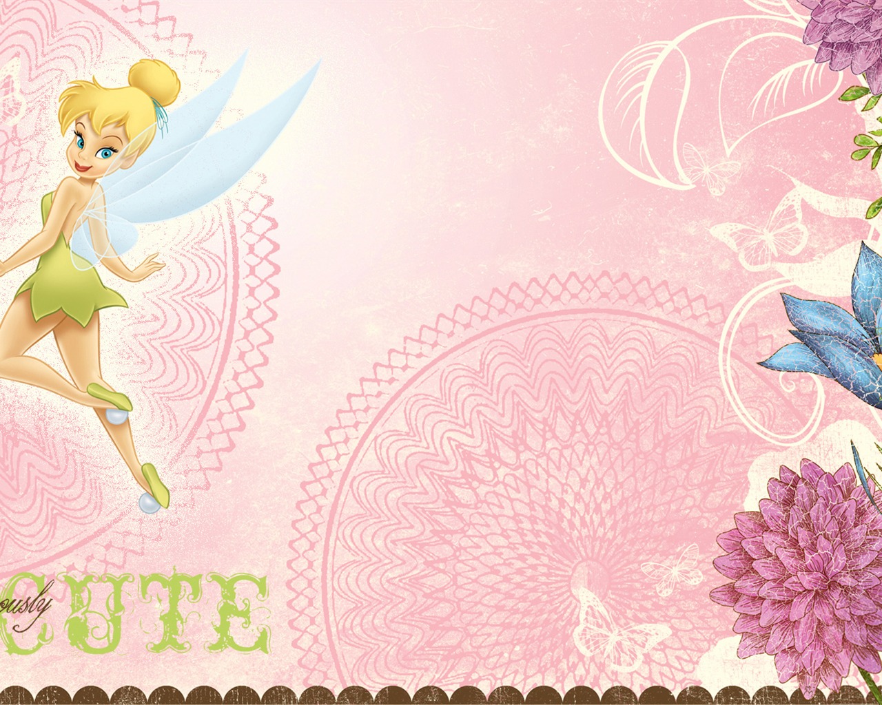 Princesa Disney de dibujos animados fondos de escritorio (4) #7 - 1280x1024