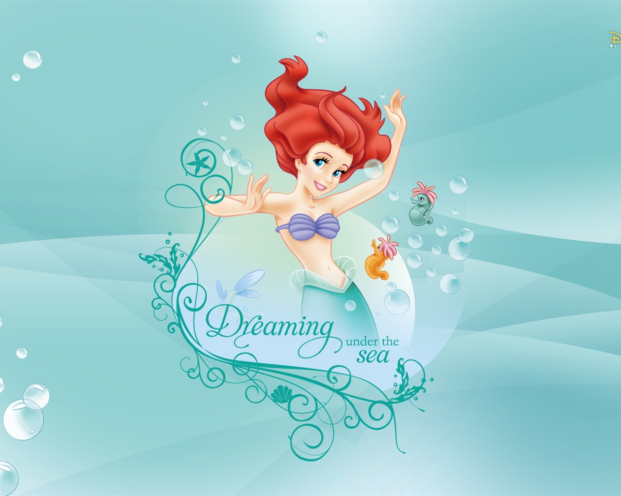 Princesa Disney de dibujos animados fondos de escritorio (4) #13 - 1280x1024
