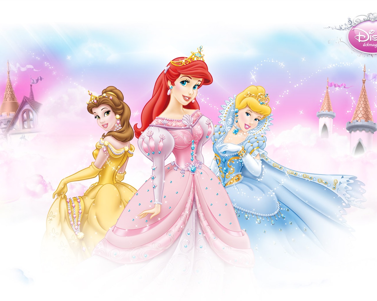 Princesa Disney de dibujos animados fondos de escritorio (4) #19 - 1280x1024
