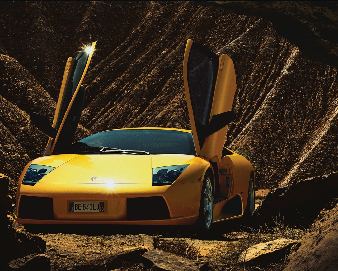 Lamborghini Murcielago - 2001 HD wallpaper (1) #5 - 1280x1024