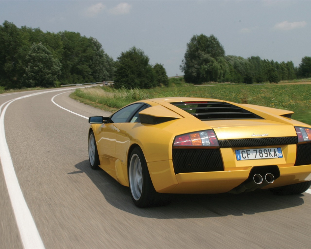 Lamborghini Murcielago - 2001 fonds d'écran HD (1) #22 - 1280x1024