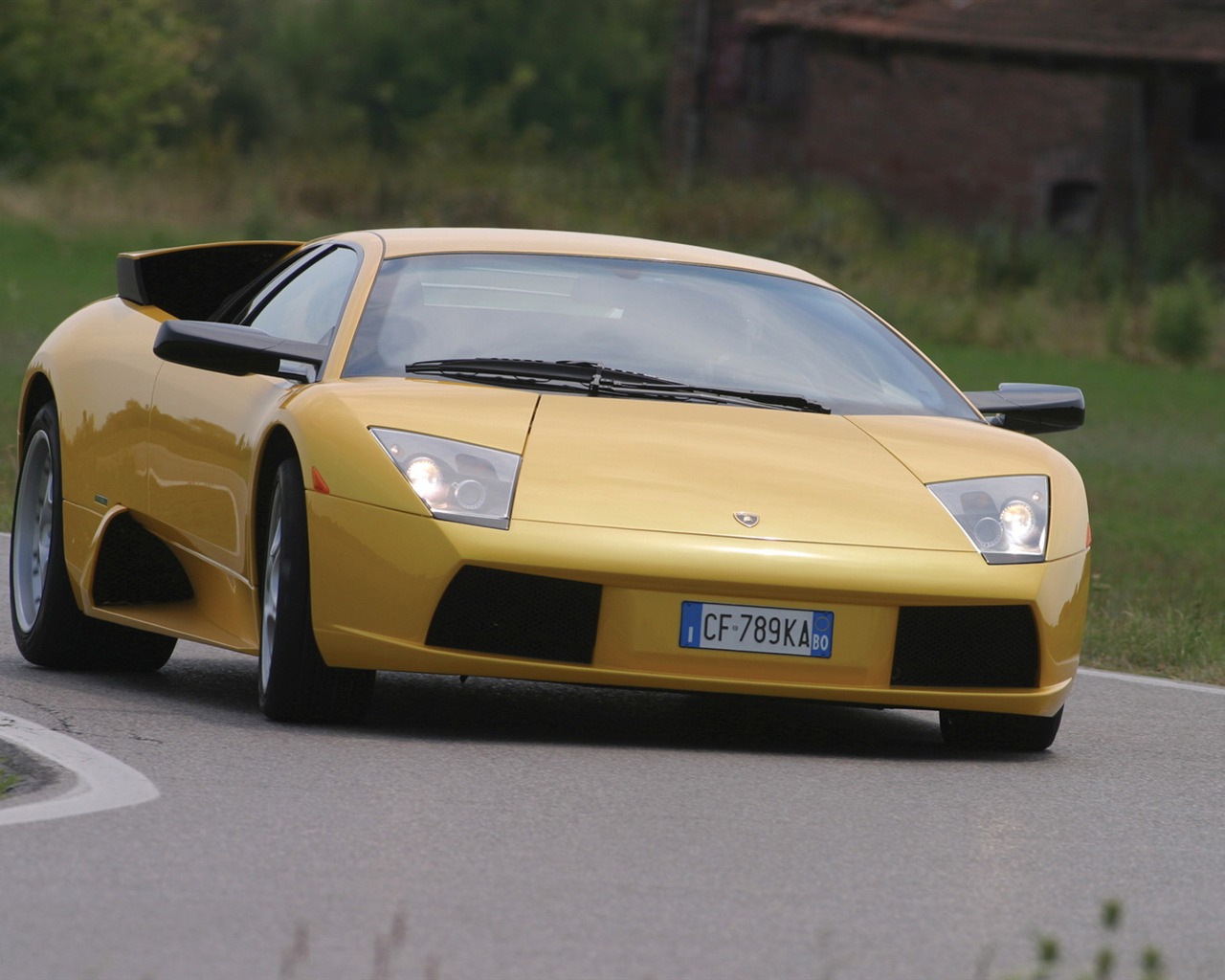 Lamborghini Murcielago - 2001 fonds d'écran HD (1) #26 - 1280x1024
