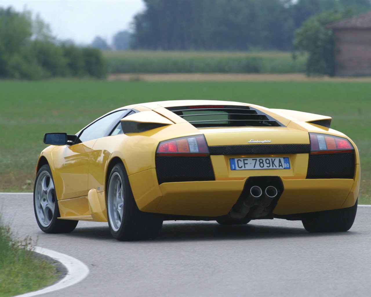 Lamborghini Murcielago - 2001 fonds d'écran HD (1) #40 - 1280x1024