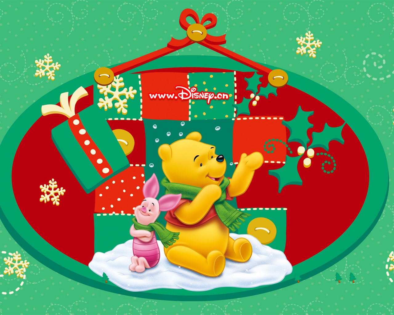 Walt Disney cartoon Winnie the Pooh wallpaper (1) #18 - 1280x1024