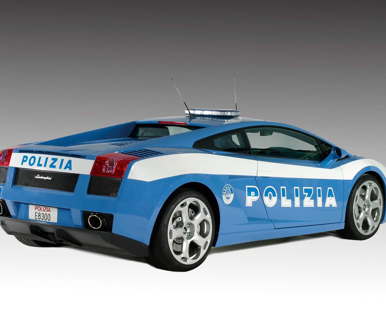 Lamborghini Gallardo Police - 2005 兰博基尼6 - 1280x1024