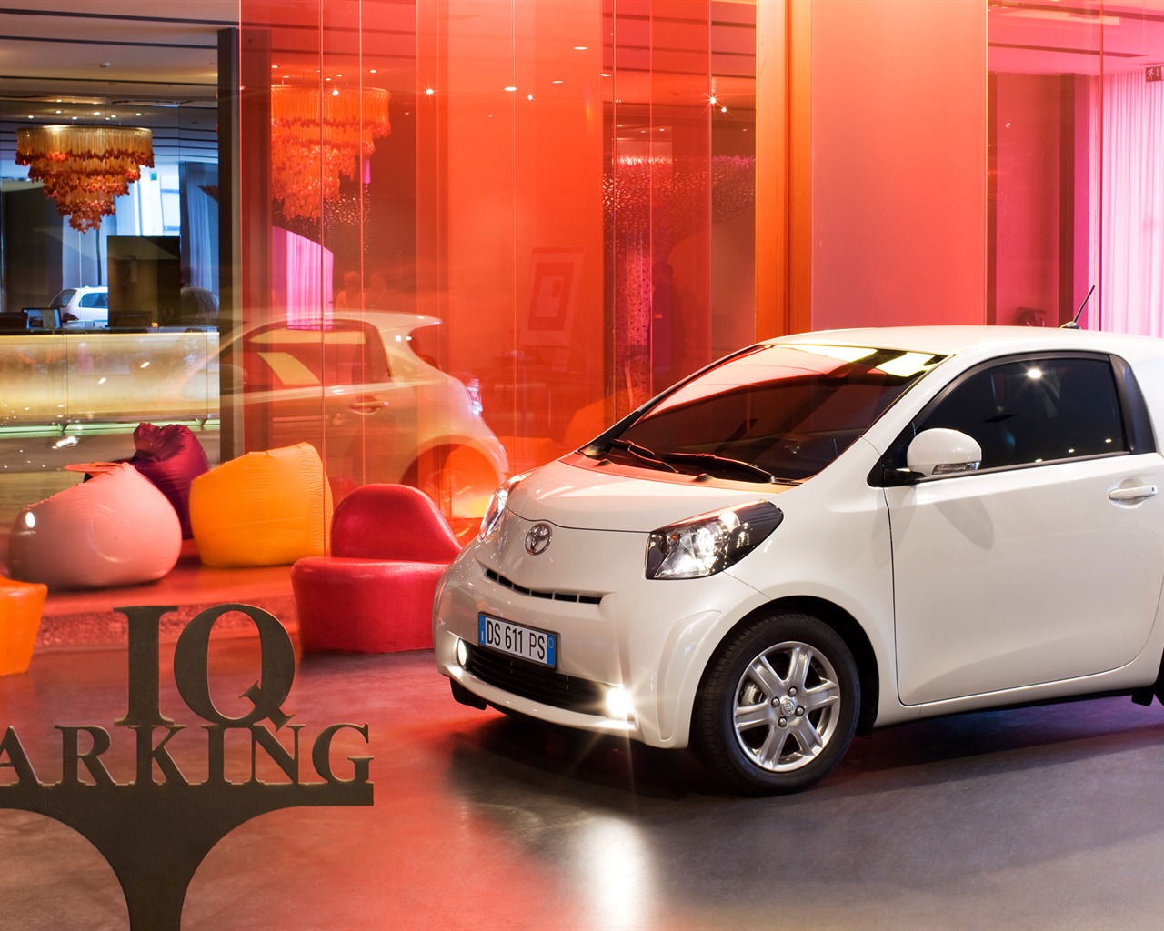 Toyota iQ - 2009 HD Wallpaper (2) #13 - 1280x1024