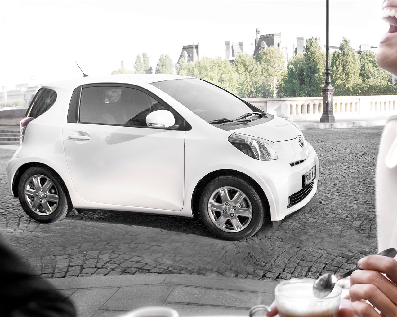 Toyota iQ - 2009 HD Wallpaper (2) #17 - 1280x1024