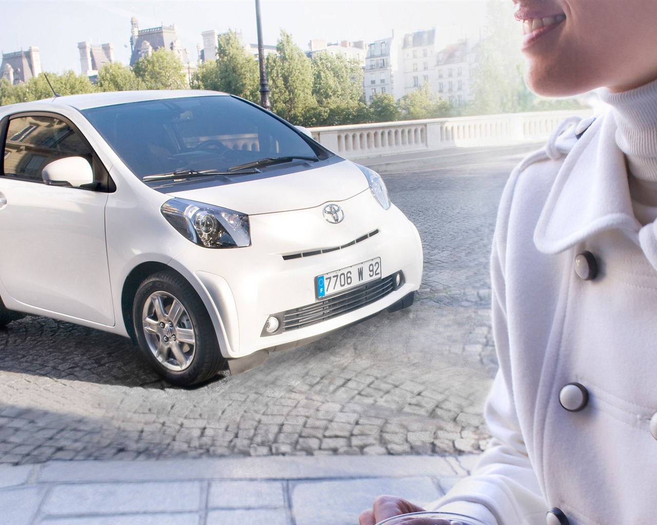 Toyota iQ - 2009 HD wallpaper (2) #18 - 1280x1024