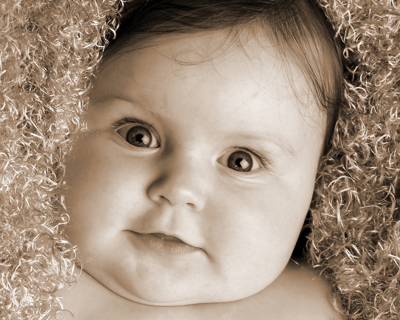 Fonds d'écran mignon de bébé (2) #12 - 1280x1024