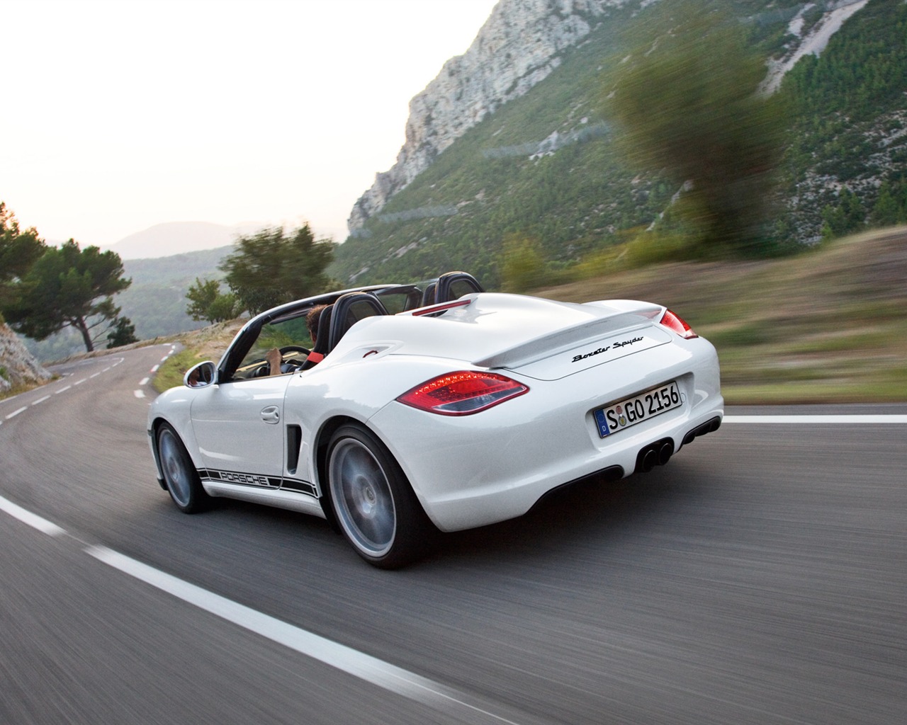 Porsche Boxster Spyder - 2010 fonds d'écran HD #8 - 1280x1024