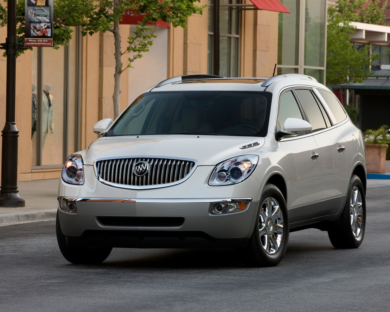 Buick Enclave CXL Лакросс 4-цилиндровый Люцерн - 2011 HD обои #7 - 1280x1024