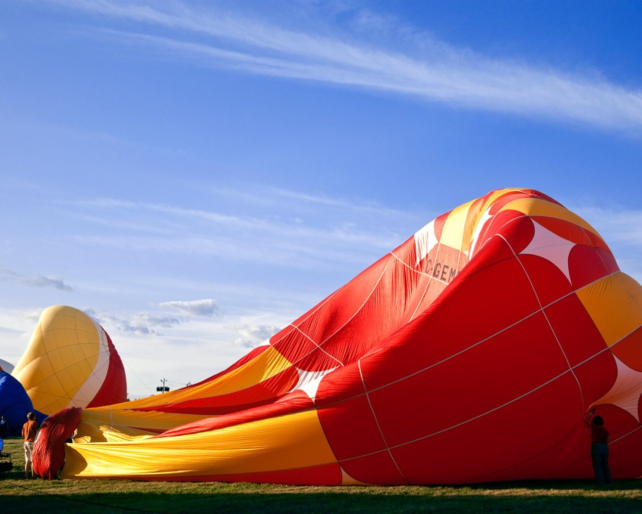 Barevné horkovzdušné balóny tapety (1) #16 - 1280x1024
