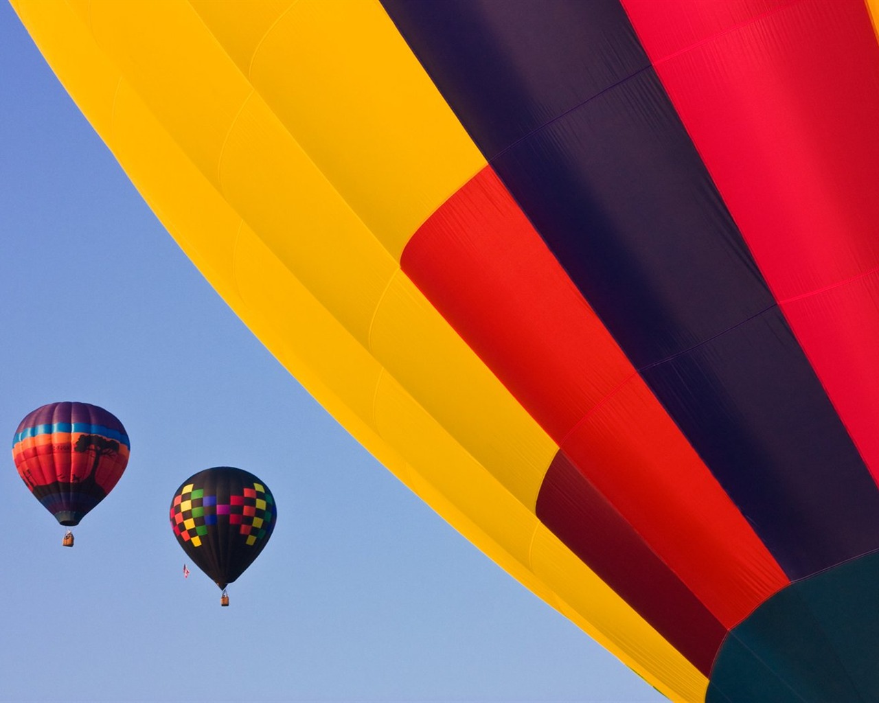 Barevné horkovzdušné balóny tapety (1) #19 - 1280x1024