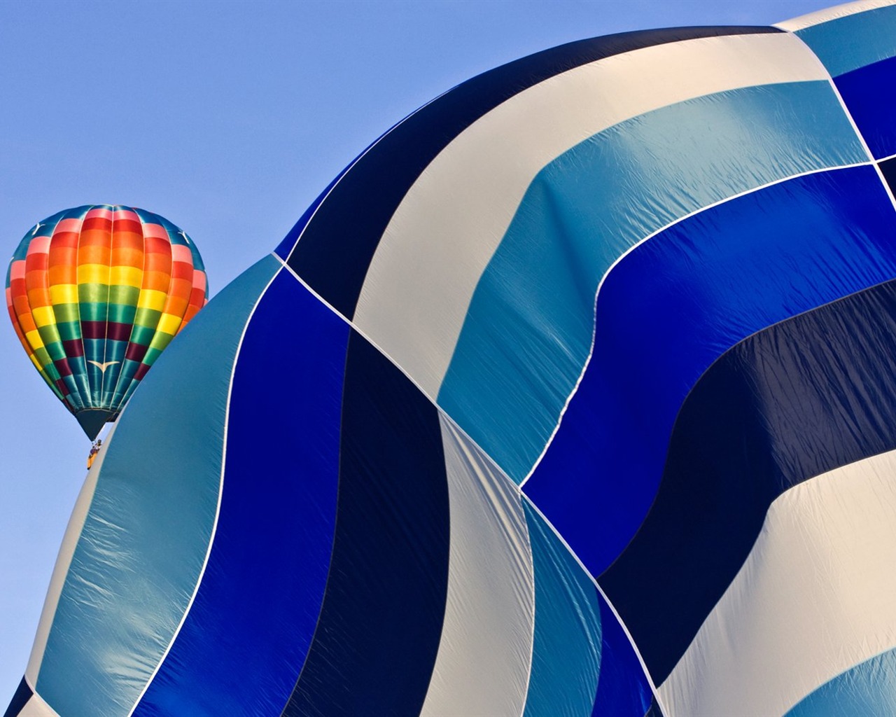 Barevné horkovzdušné balóny tapety (2) #4 - 1280x1024