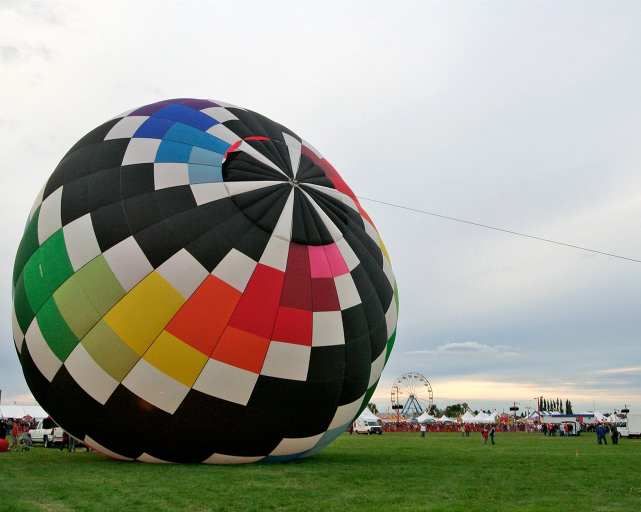 炫彩热气球 壁纸(二)12 - 1280x1024