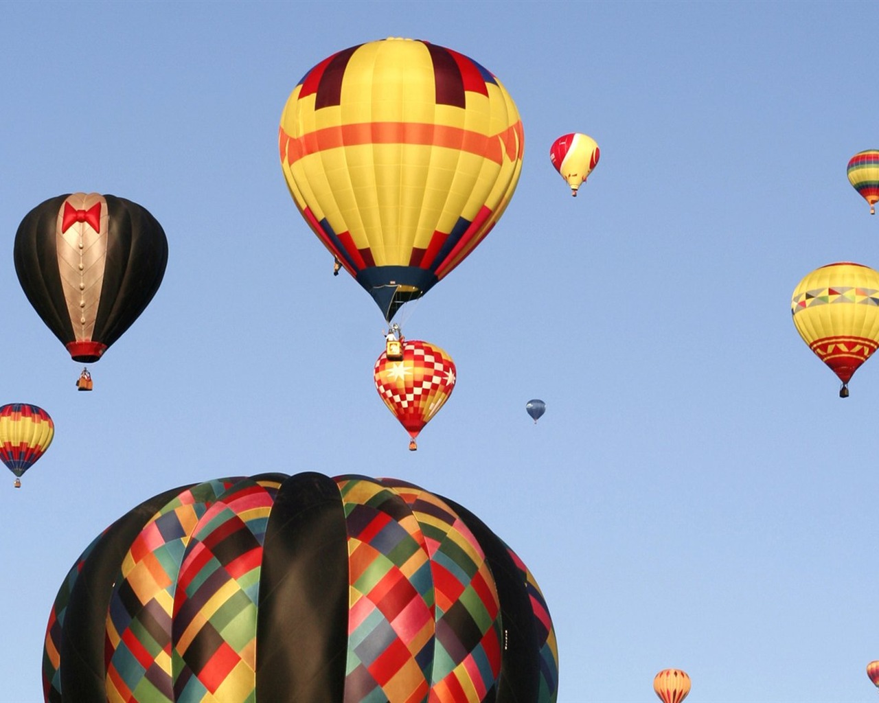 Bunte Heißluftballons Tapete (2) #16 - 1280x1024