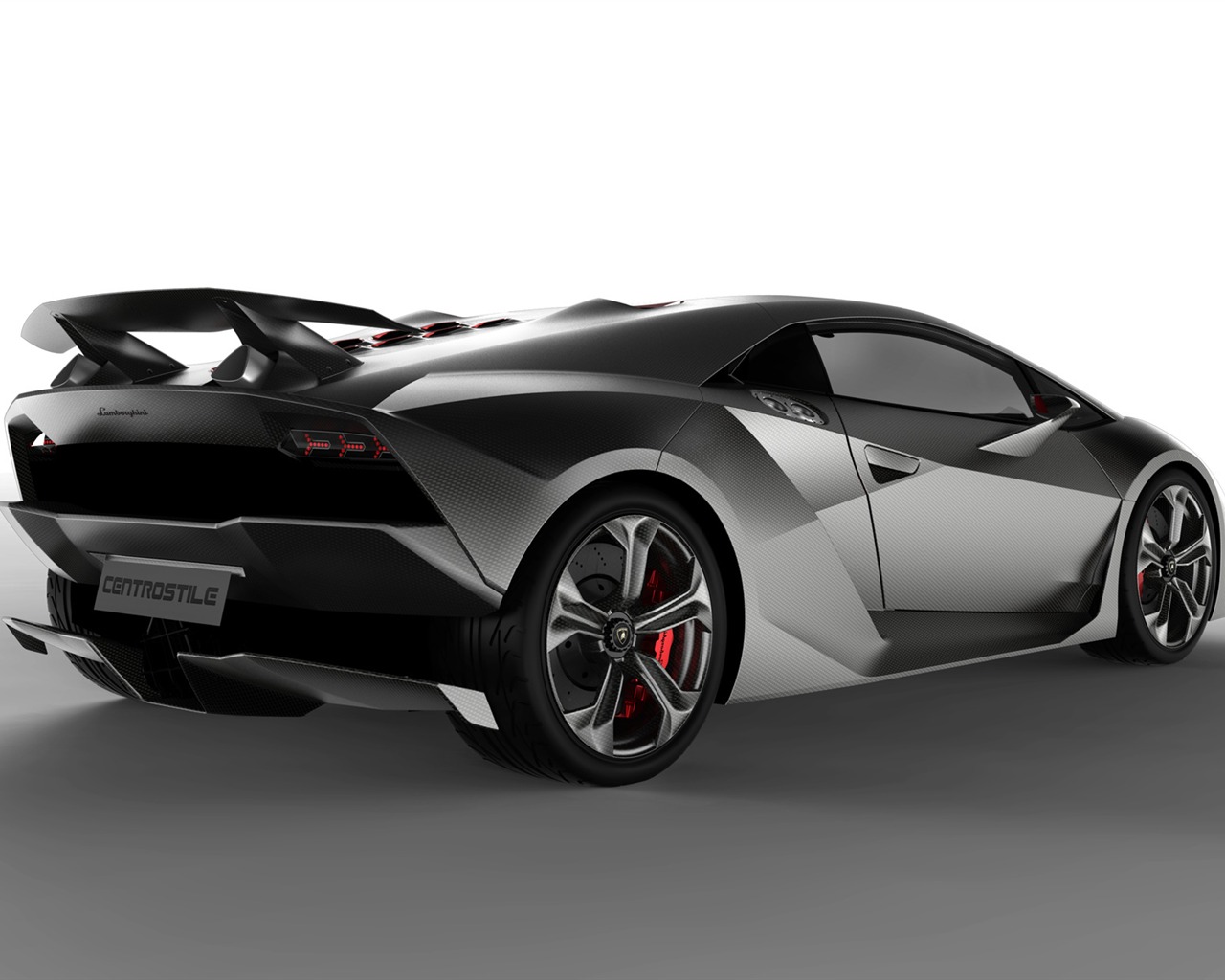 Concept Car Lamborghini Sesto Elemento - 2010 兰博基尼2 - 1280x1024