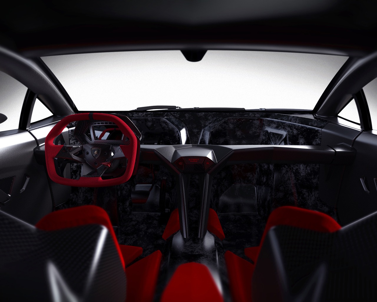 Lamborghini Concept Car Sesto Elemento - 2010 fondos de escritorio de alta definición #5 - 1280x1024