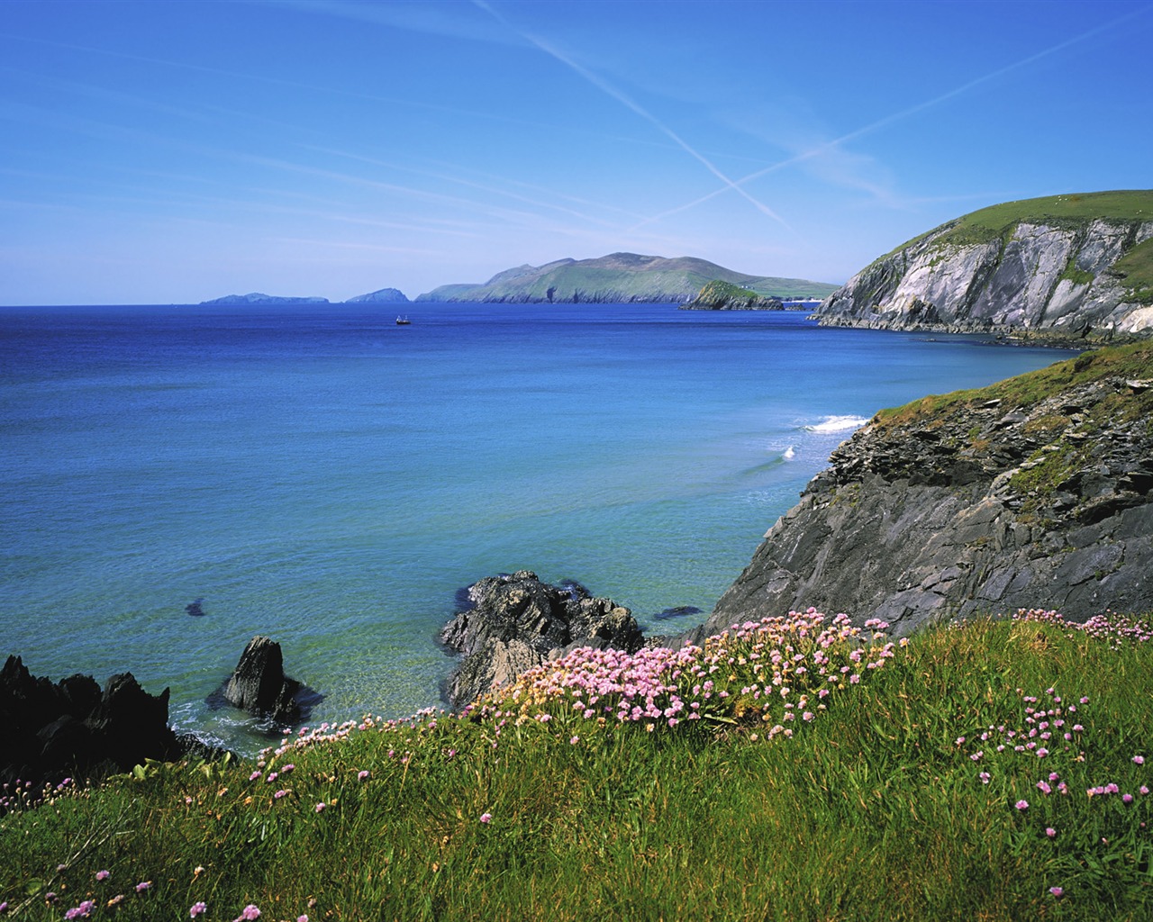 Красивые пейзажи Ирландии обои #1 - 1280x1024