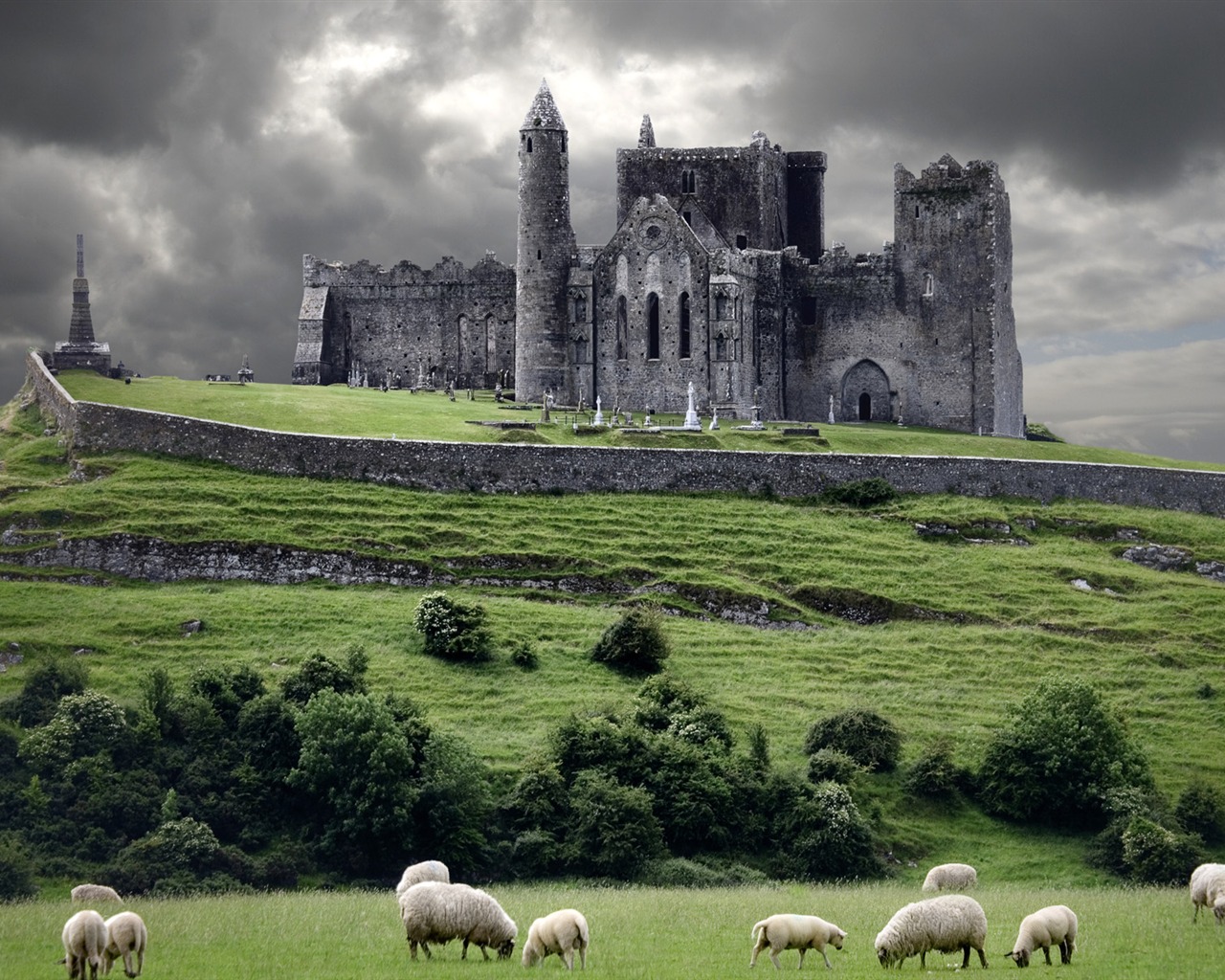 Красивые пейзажи Ирландии обои #10 - 1280x1024