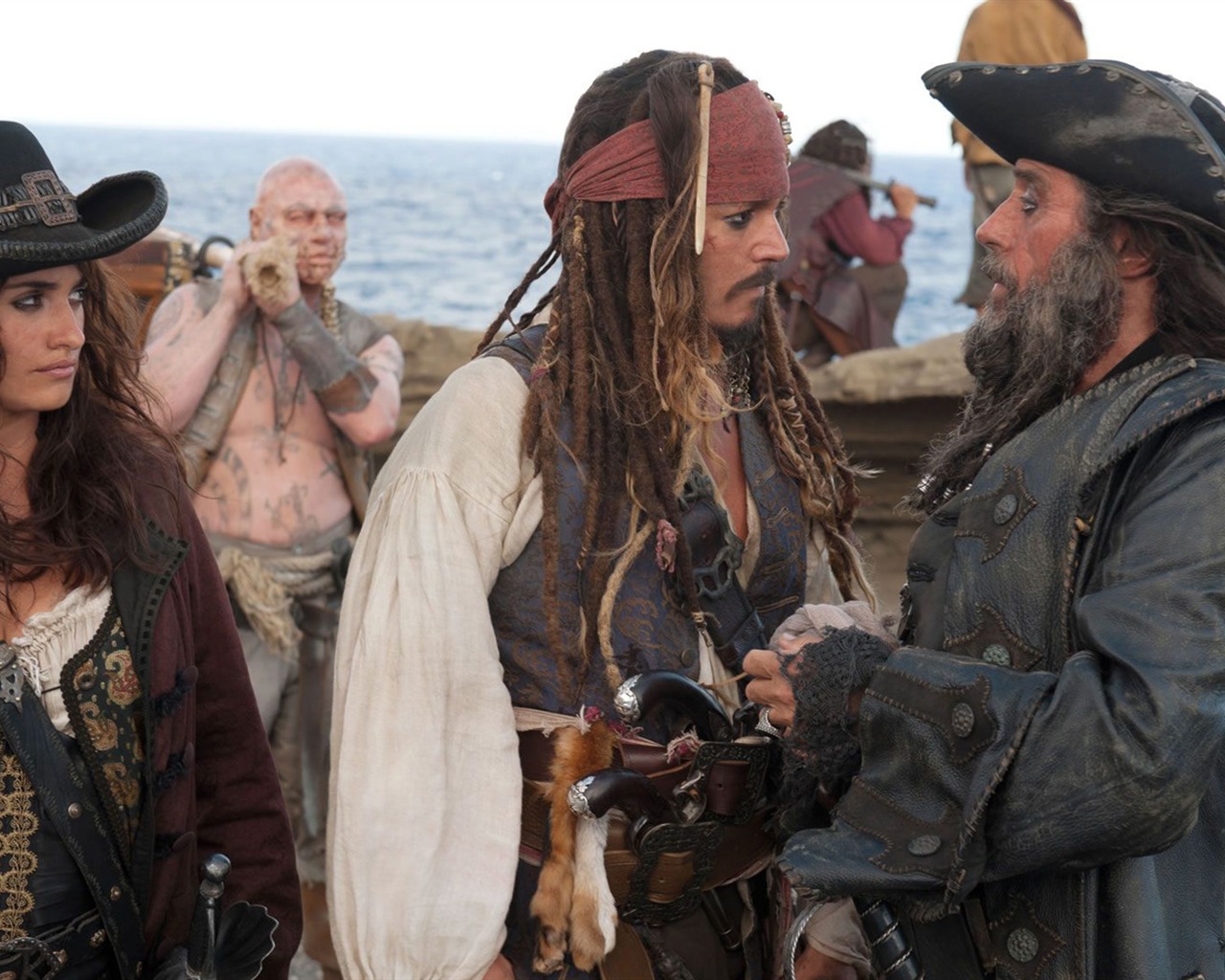 Pirates of the Caribbean: On Stranger Tides Tapeten #2 - 1280x1024