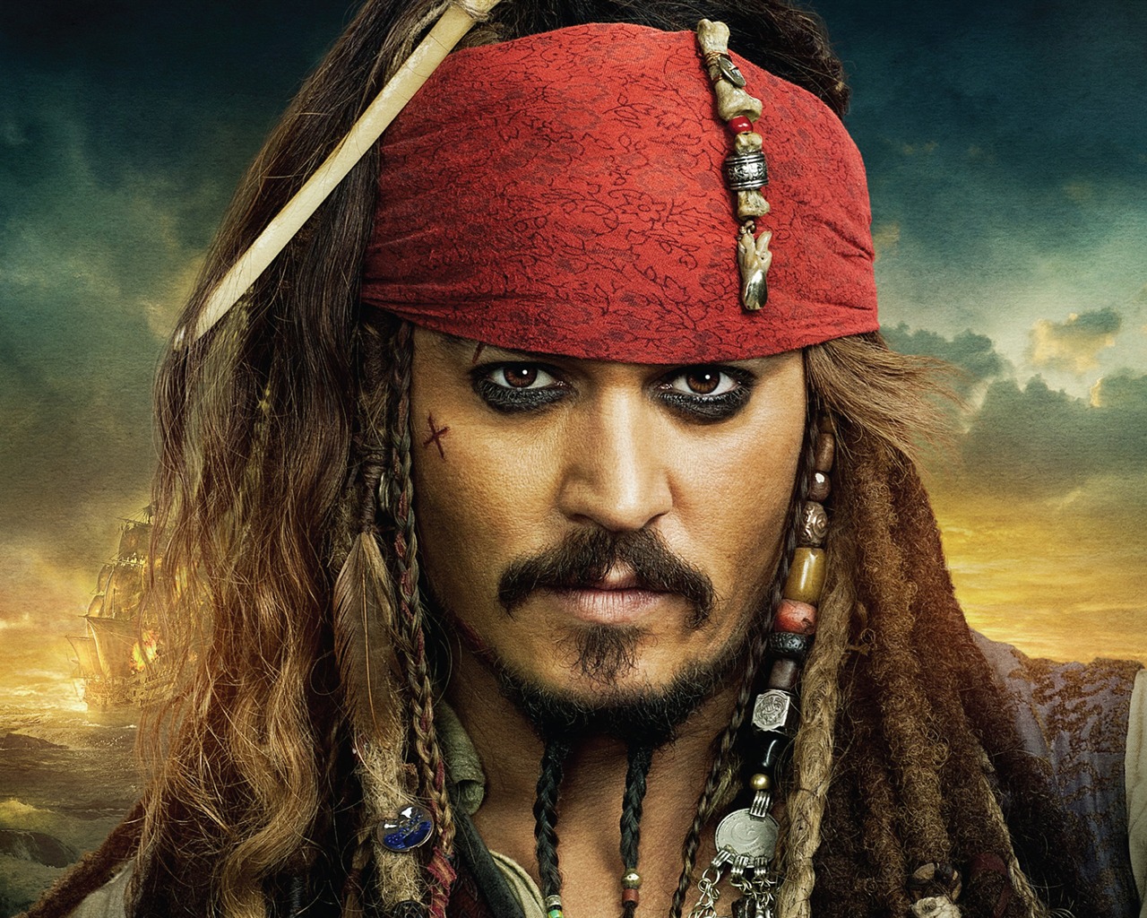 Pirates of the Caribbean: On Stranger Tides Tapeten #13 - 1280x1024