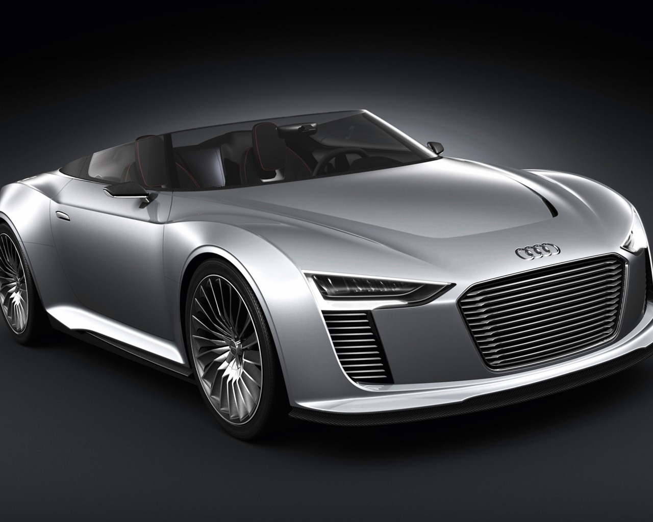 Concept Car Audi e-tron Spyder - 2010 HD wallpaper #1 - 1280x1024