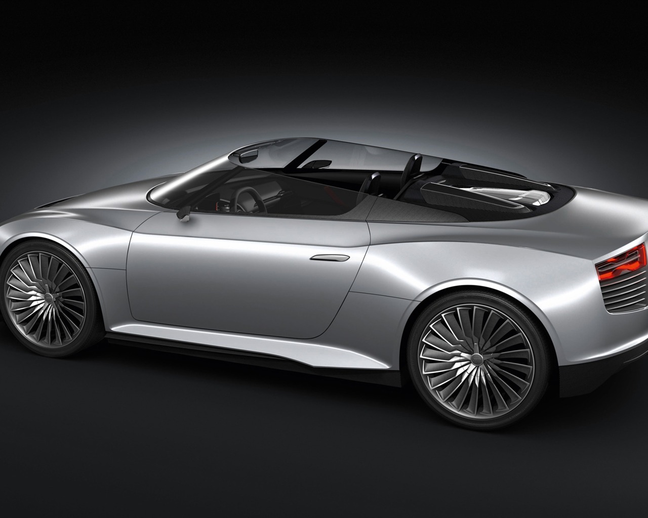 Concept Car Audi e-tron Spyder - 2010 奧迪 #2 - 1280x1024