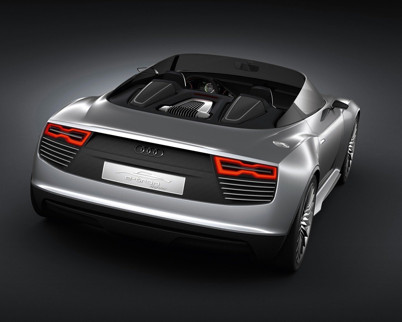 Concept Car Audi e-tron Spyder - 2010 HD Wallpaper #3 - 1280x1024