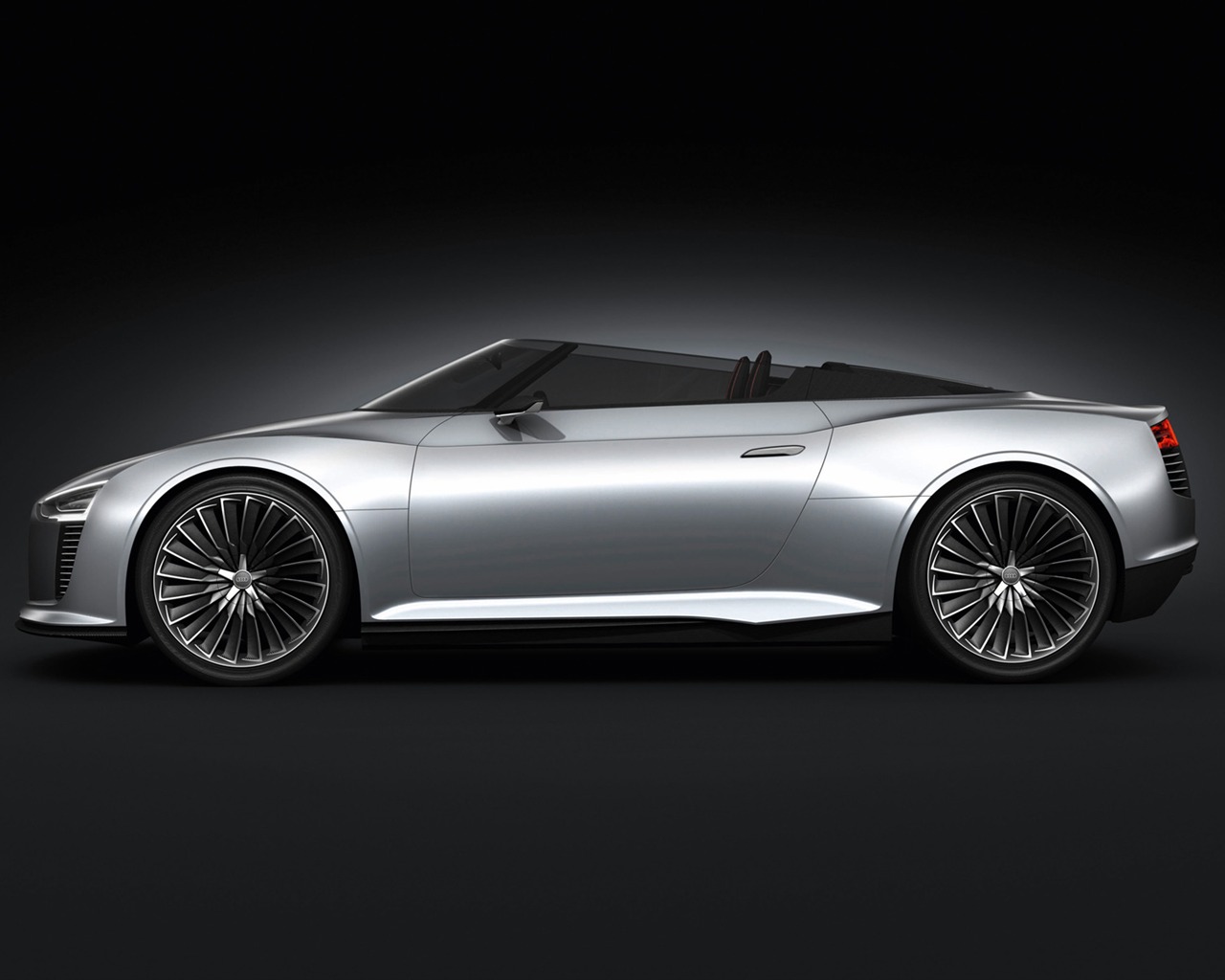 Concept Car Audi e-tron Spyder - 2010 HD Wallpaper #4 - 1280x1024