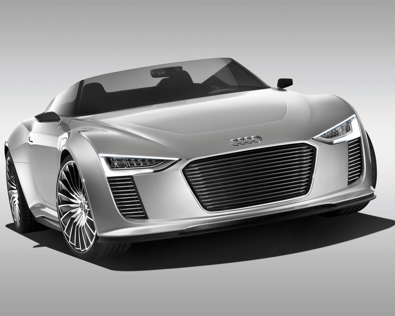 Concept Car Audi e-tron Spyder - 2010 HD Wallpaper #13 - 1280x1024