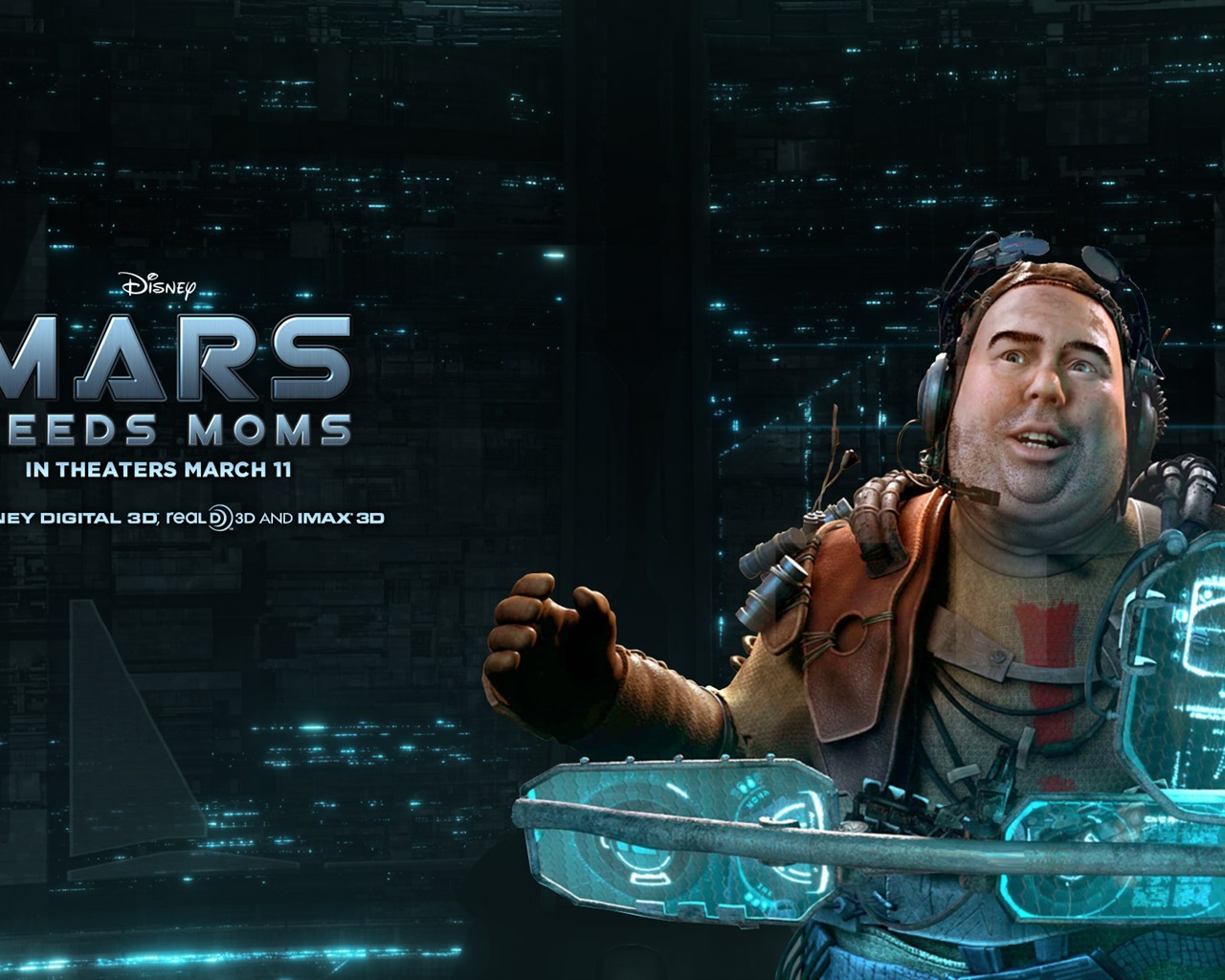 Mars Needs Moms fonds d'écran #2 - 1280x1024