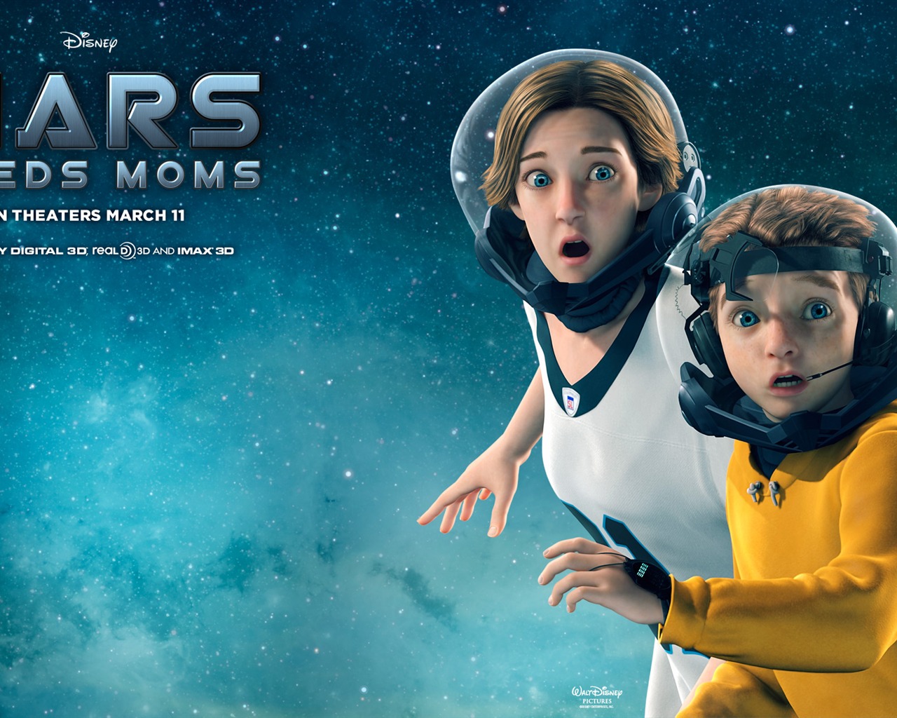 Mars Needs Moms Tapeten #4 - 1280x1024