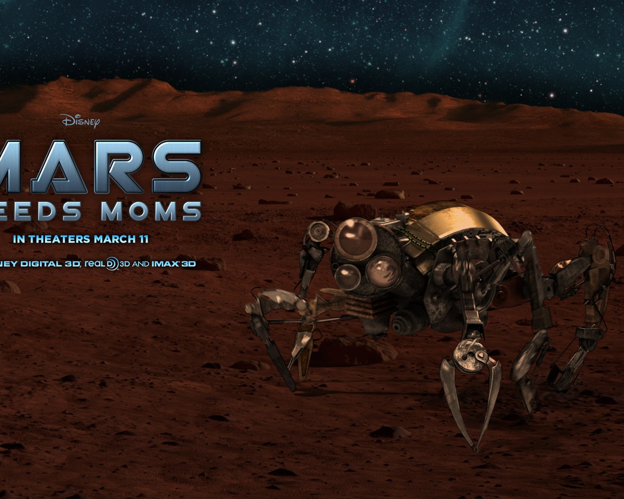Mars Needs Moms fondos de pantalla #6 - 1280x1024
