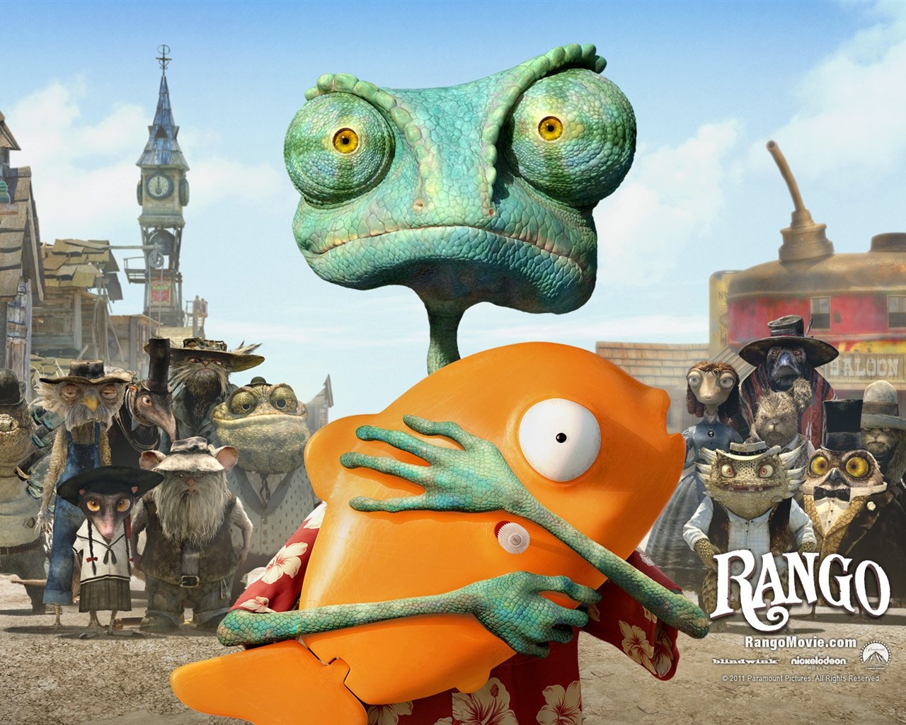 Rango tapety #1 - 1280x1024