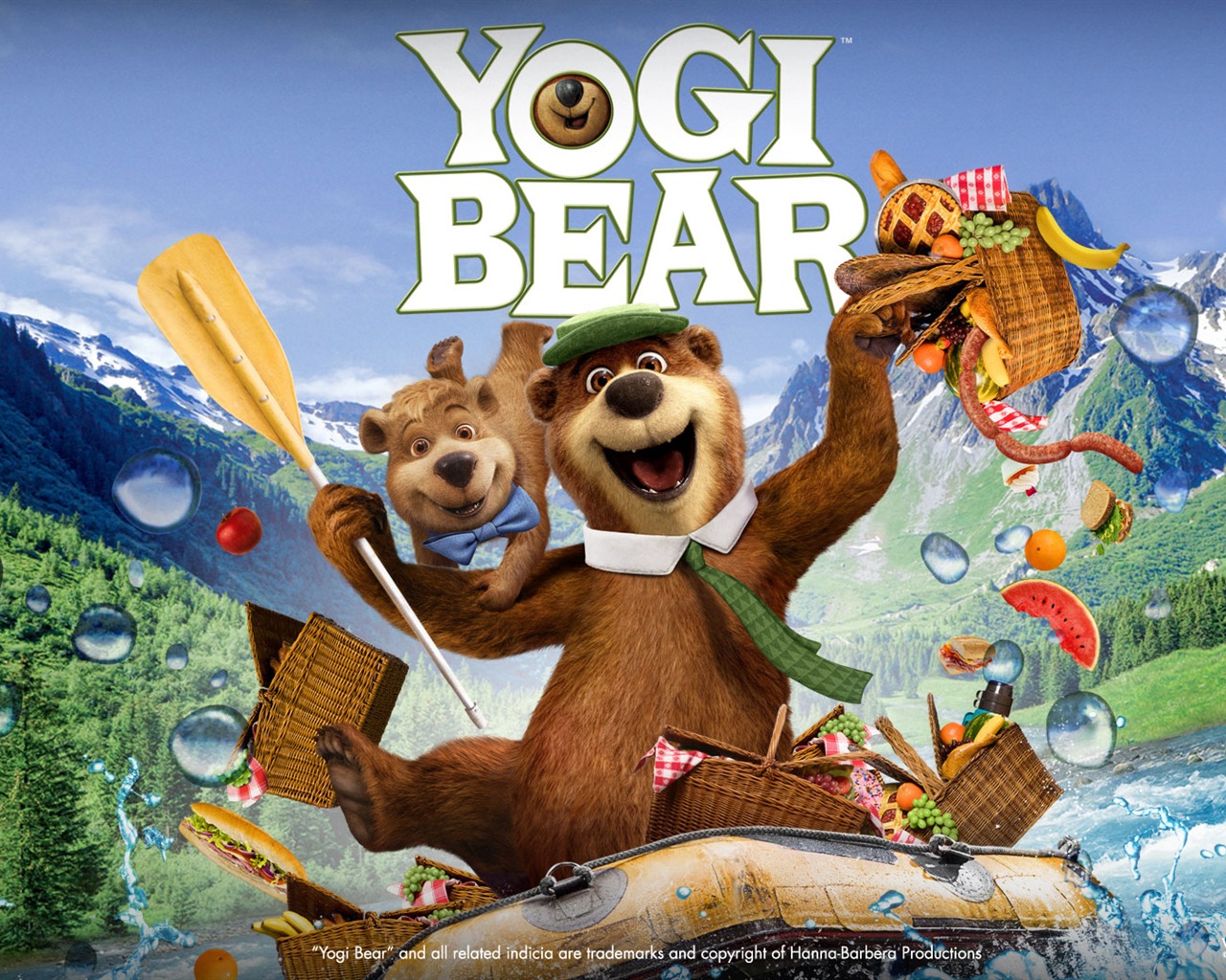 Yogi Bear обои #2 - 1280x1024