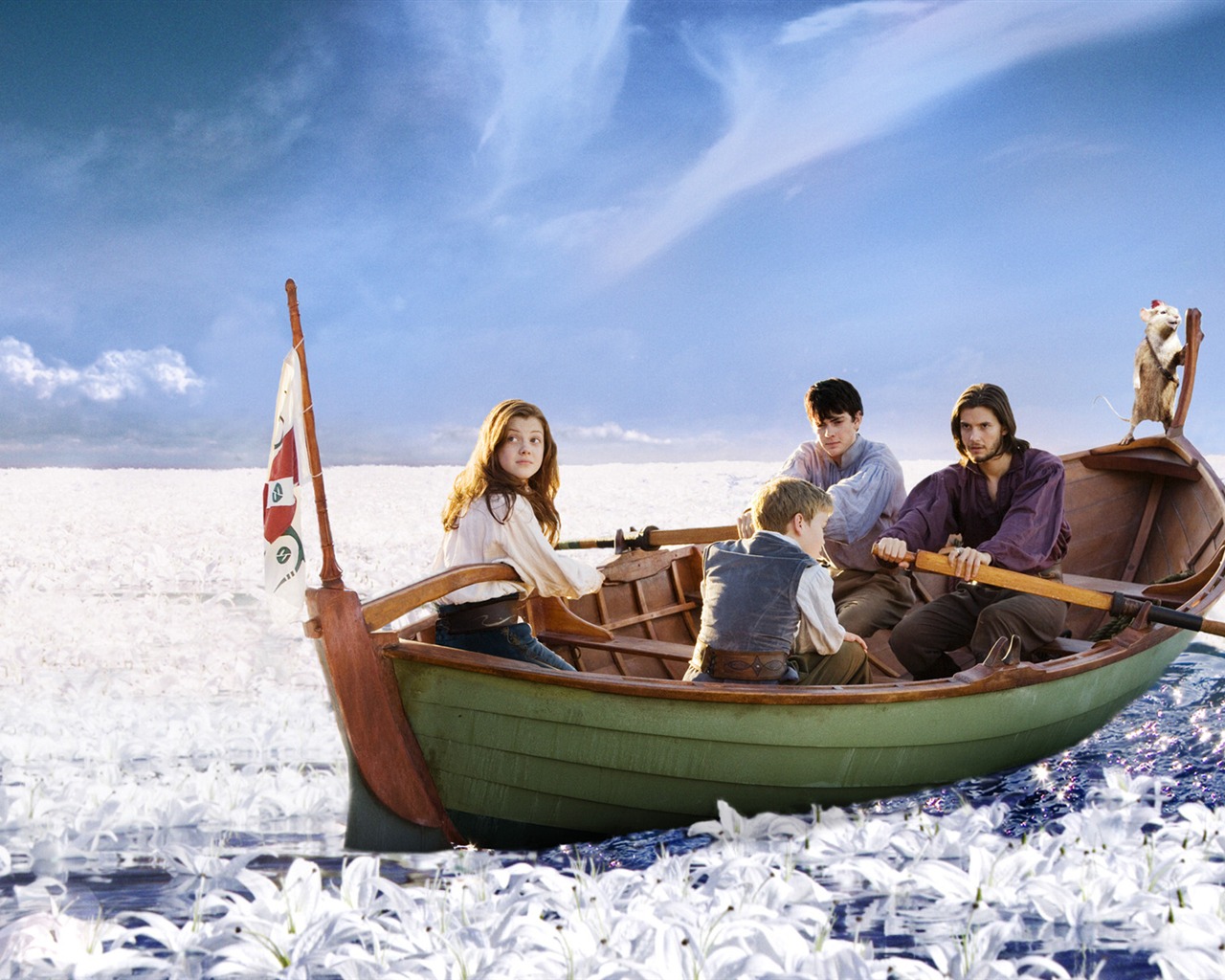Las Crónicas de Narnia: La Travesía del Viajero del Alba fondos de pantalla #12 - 1280x1024