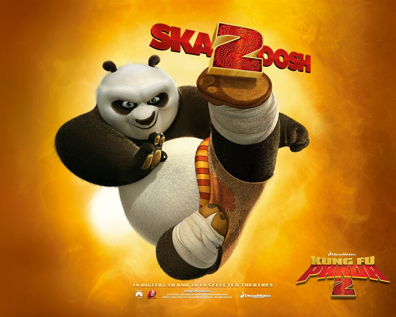 Kung Fu Panda 2 HD fondos de pantalla #1 - 1280x1024