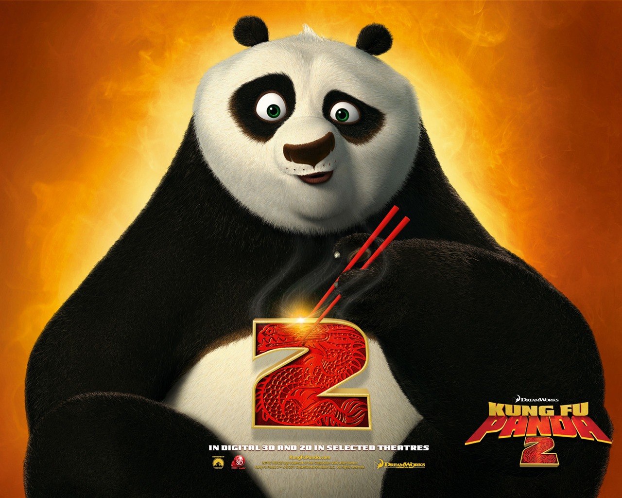 Kung Fu Panda 2 HD fondos de pantalla #5 - 1280x1024