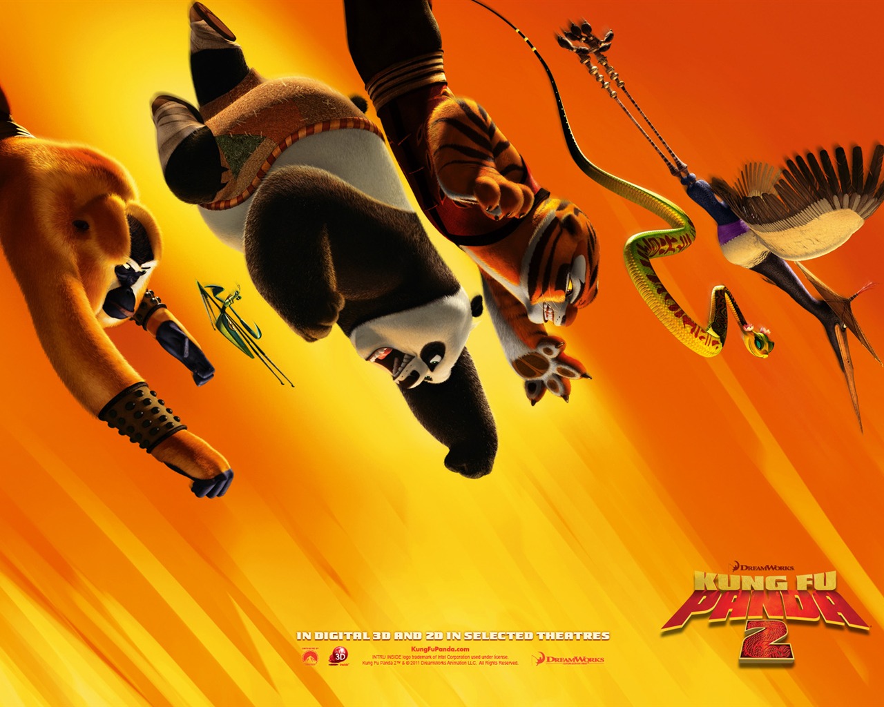 Kung Fu Panda 2 HD fondos de pantalla #6 - 1280x1024