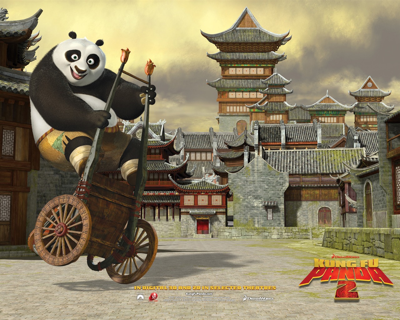 Kung Fu Panda 2 fonds d'écran HD #8 - 1280x1024
