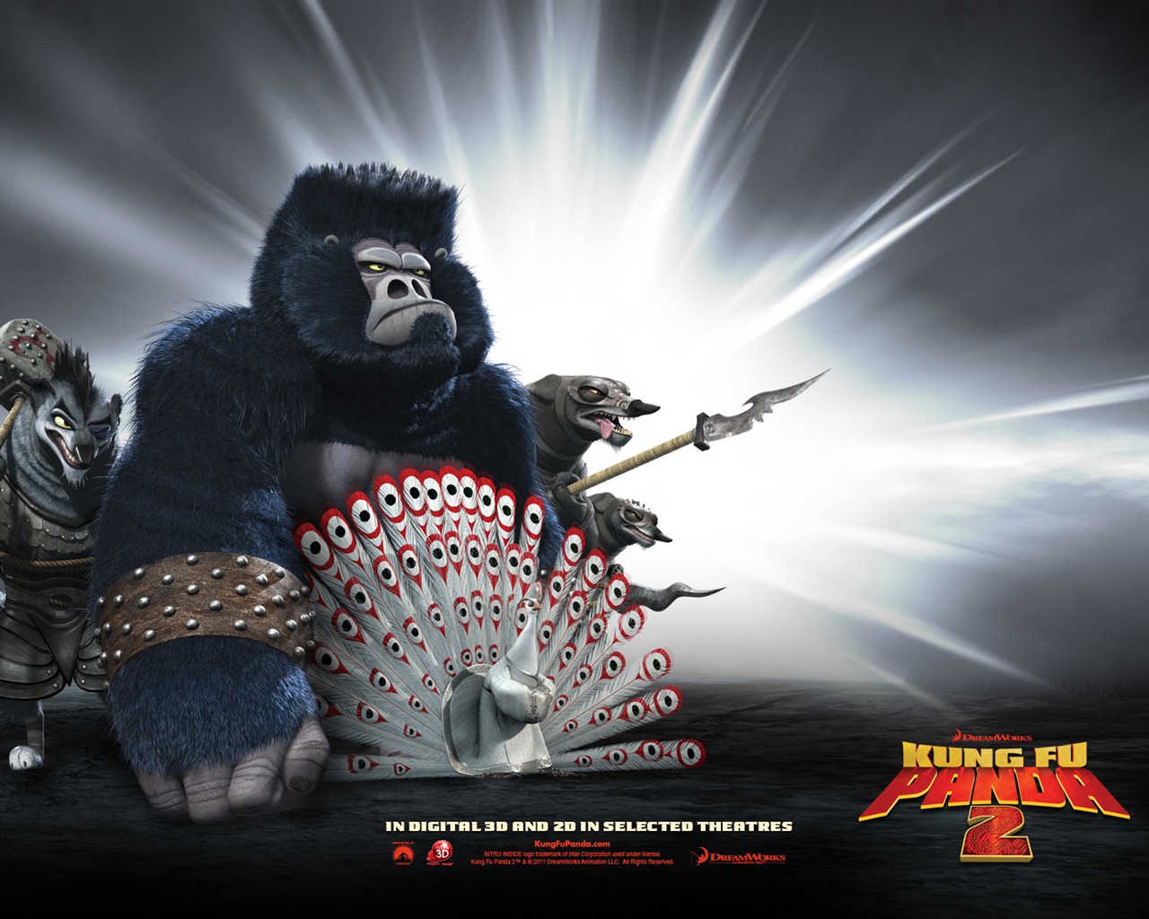 Kung Fu Panda 2 fonds d'écran HD #9 - 1280x1024