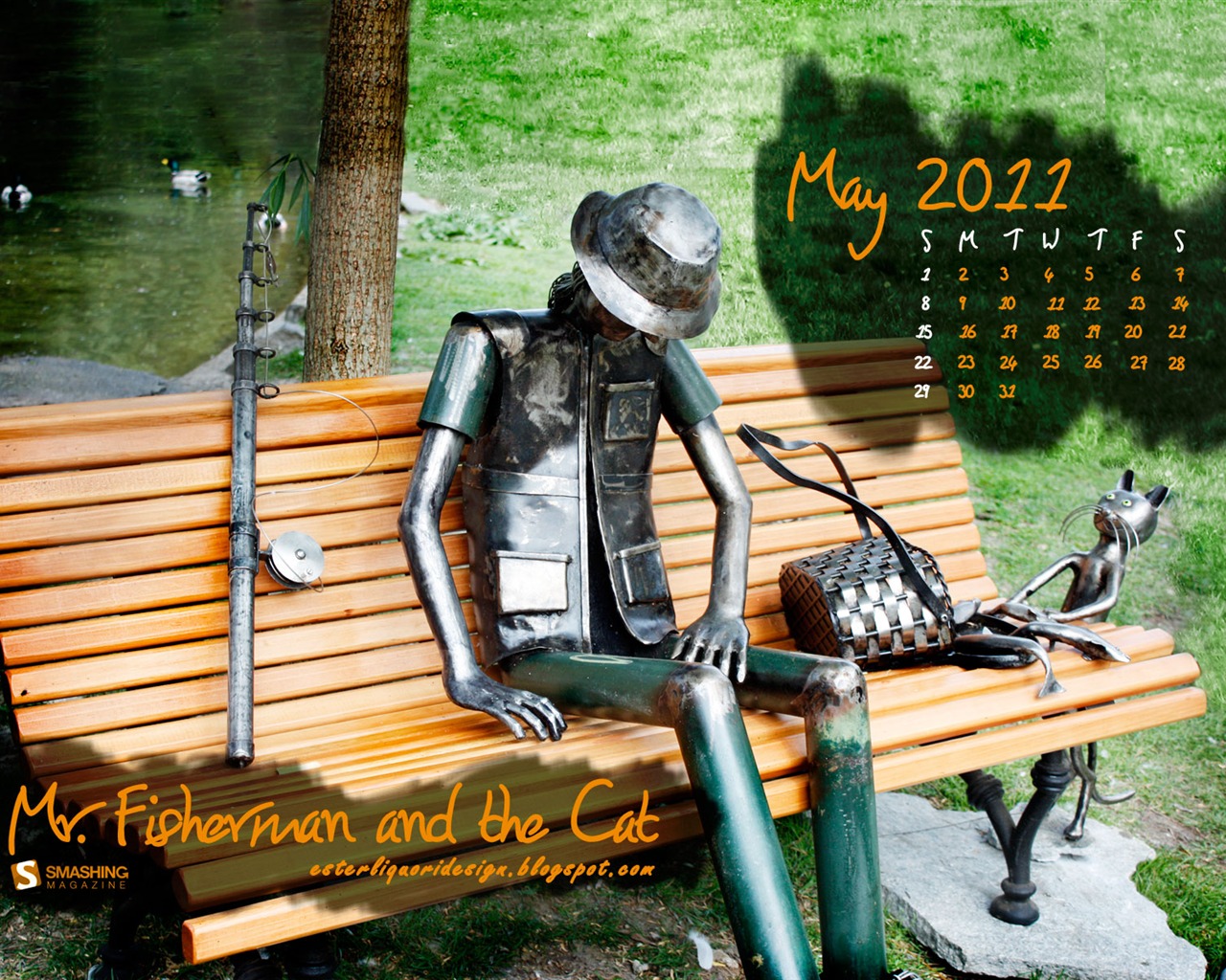 May 2011 Calendar Wallpaper (1) #8 - 1280x1024