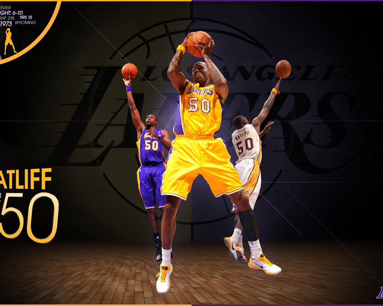 НБА 2010-11 сезона, Лос-Анджелес Лейкерс стола #14 - 1280x1024